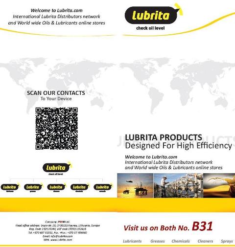 Lubrita International_Participation Inter Lubric lubricants 2013.jpg